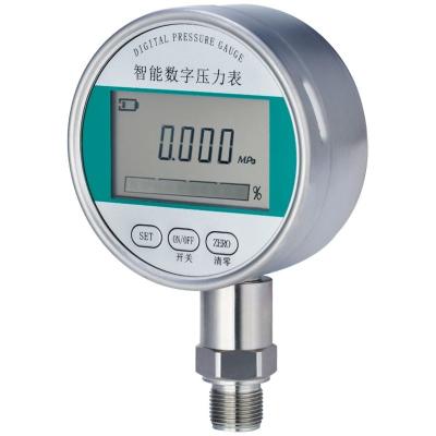 China Stainless Steel Digital Display Pressure Gauge Negative Pressure Vacuum Digital Display High Quality Positive Pressure Housing for sale