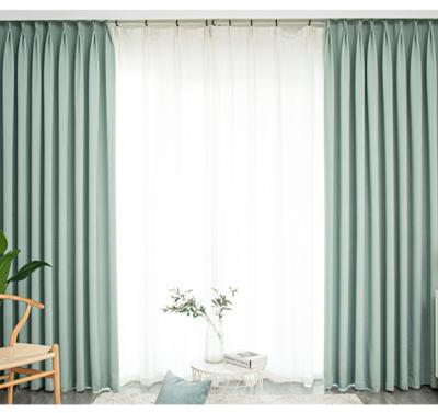 China New blackout price textiles fabric curtains suitable for summer thicker fabric wide width blackout curtain for office for sale