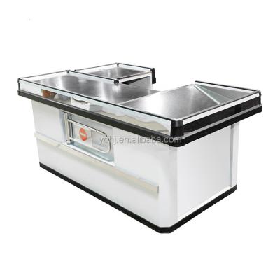 China Supermarket / Stores New Arrival Supermarket Metal Hot Sale Checkout Counter for sale