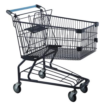 China Durable American Style Supermarket Shopping Trolley Customized Shopping Carts for sale