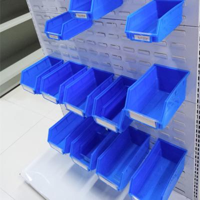 China Sustainable Warehouse / Industrial Back Hanging Plastic Work Bin For Small Fittings Plastic Drawer Storage Box for sale