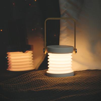 China Customized Eco-friendly Rechargeable Logo Lantern Night Light Tent Sleep Night Lamp Warm Soft Light Camp for sale