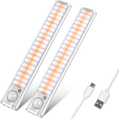 China Smart Sensor Control Light Smart Sensor Activated Stick On Anywhere LED Sensor Light For Cabinet Lighting for sale