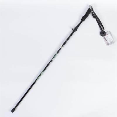 China Lightweight Aluminum Folding Trekking Poles Strong EVA Canes High Quality Adjustable Hiking Poles for sale