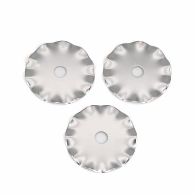 China Cutting Fabric 45mm  wavy round blade rotary cutter blade for sale