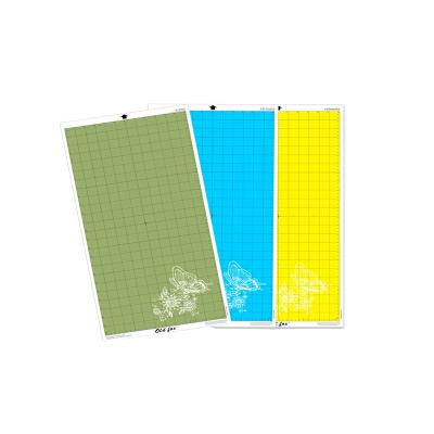 China PVC Old fox 1set 3pcs 24x12 inch Color Cutting Mat for Silhouette Cameo 3/2/1 Cut Mats Replacement for sale