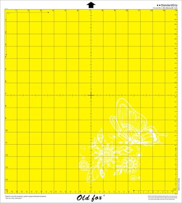 China PVC Old fox Standardgrip 14x15 inch Cutting Mat for Silhouette Cameo 3/2/1 Cut Mats Replacement for sale