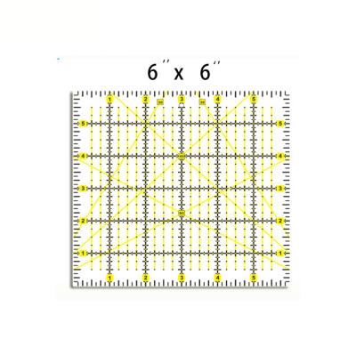 China Acrylic scale sewing rectangular 6