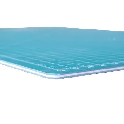 China PVC A3 cutting mat 30X45cm Thickness 3mm 5 Layers Basic Recycled PVC grade Selfhealing Cheap Cutting Mat for craft wholesale price for sale