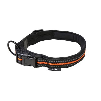 China Wholesale Padded Customized Various Kinds Of Waterproof Adjustable Color Dog Collar Leash for sale