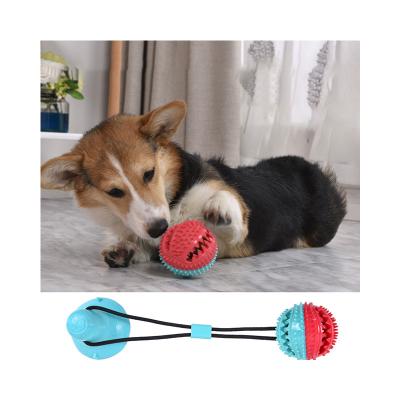 China Best Stocked Pet Supplies Pet Toys Interactive Puzzle Game,Natural Rubber Dog Activity Wholesale Molar Interactive Pet Toy Pull Ball for sale