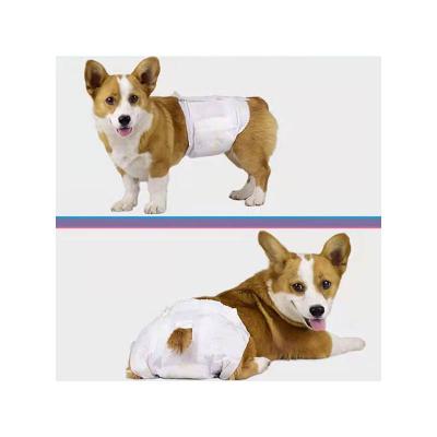 China Viable Disposable Menstrual Sanitary Pet Pants Diapers For Dogs And Cats , High Absorption Soft Forming Female And Male Dog Diapers for sale