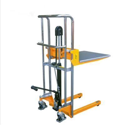 Cina Stacker leggero pannello mobile guinzaglio manuale carrello elevatore a forchetta manuale trolley pallet stacker in vendita