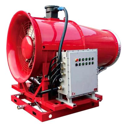 China High Range Vehicle Mounted Industrial Mist Shooter Dust Removal And Disinfection Mist Cannon Machine For Coal Mine Power for sale