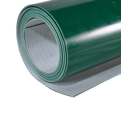 Chine 2.0 mm ligne de montage du convoyeur Lisse courroie de convoyeur en PVC vert clair à vendre