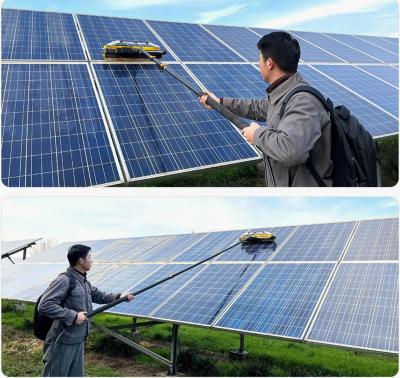 Chine X53 Équipement de lavage de panneaux solaires VP Laver à l'énergie solaire Brosse de nettoyage à vendre