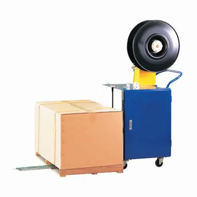 China 0.5KW half-automatische zijde afdichting karton stapler PP-tape Palet Strapping Machine deken druk- en verpakkingsmachine Te koop