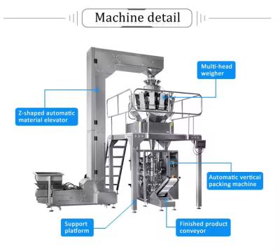 Chine Machine automatique de remplissage de sacs de riz, de sucre et de sel à vendre