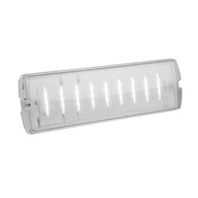 China Emergency Led Lamps Manufacturer Supply Emergency Lighting Plastic Rechargeable Recessed IP65 Waterproof White Li-ion 60 à venda