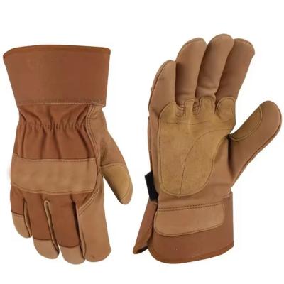 China Custom Leather Waterproof Fire Resistant Protection Equipment Fire Fighting Fireman Firefighter Gloves Rescue Gloves for sale