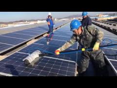 7.2m Dry Cleaning Solar Panel Cleaning Brush Solar Panel Cleaning Machine