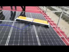 B12 High Efficiency Portable Remote Controlled Solar Panel Cleaning Robot