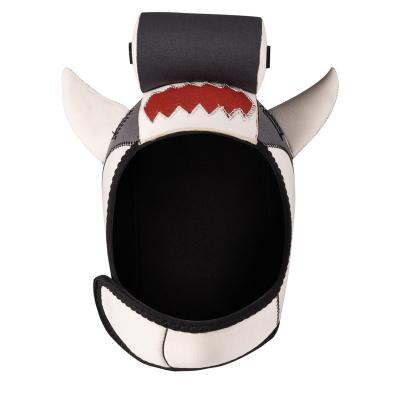 China Hot Shark 3mm Accessory Neoprene Diving Suit Hood Vest With Cartoon Diving Hood DH-6008 for sale