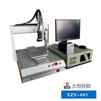 China Machinery Repair Shops UV Glue Spraying Machine With CCD Vision Positioning for sale