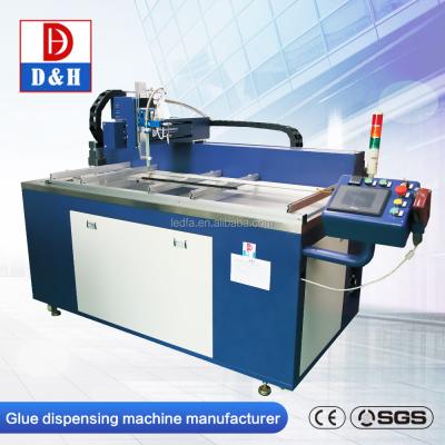 China Automatic LED Bar Lamp Glue Potting Machine L2000x1600x1500mm for sale