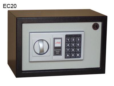 China High Security Level A1 Electronic Home Safe Ec20 Steel Safe Key Lock Safe Electronic Lock for sale