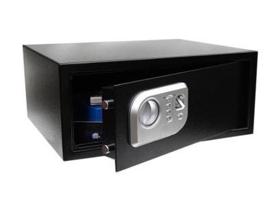 China Black Fingerprint Safe Electronic Digital Safe Height of 273mm for Convenient Storage for sale