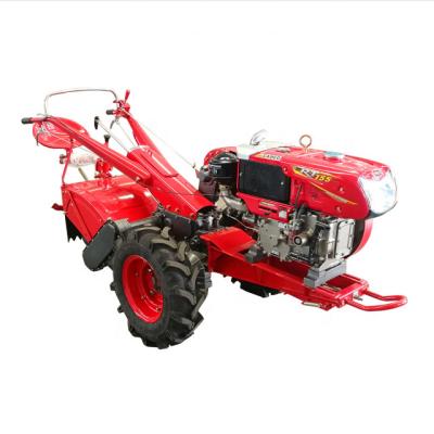 China Farms tractor farm kubota hand tractor competitive price 14hp walking tractor for sale potato excavator Micro trator for sale