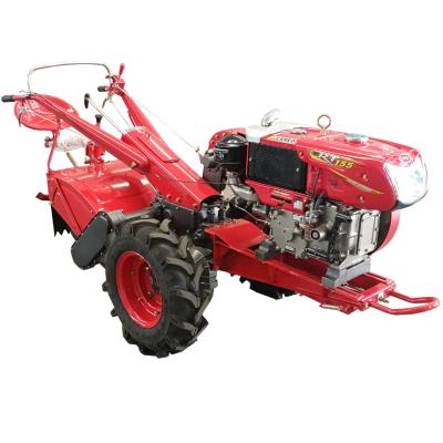 China Farms tractor farm kubota hand tractor competitive price 14hp walking tractor for sale potato excavator Micro trator for sale