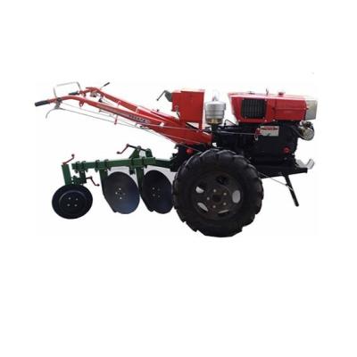 China Hot Selling 15hp Micro Farms Trator Electric Start In South America Farm Tractor Power Tiller for sale