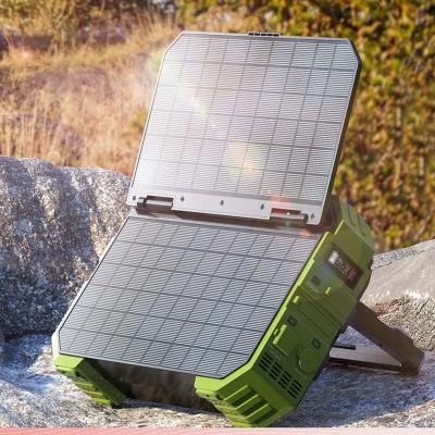 China Protable Charger Universal Waterproof High-power 600W Power Supply Solar Outdoor Emergency Mobile Energy Storage Power Station for sale