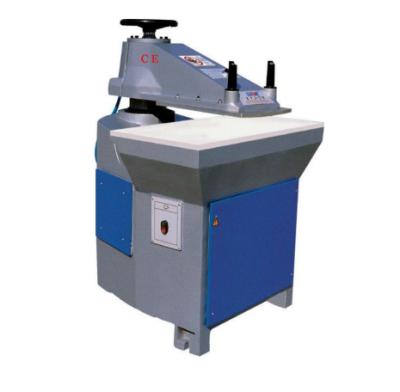 China 20t Hydraulic Manual Swing Arm Clicker Press Cutting Machine 800/900*410mm for sale