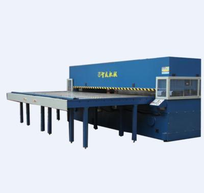 China 300T single side auto-feeding cutting machine for car interior ZC608 for sale