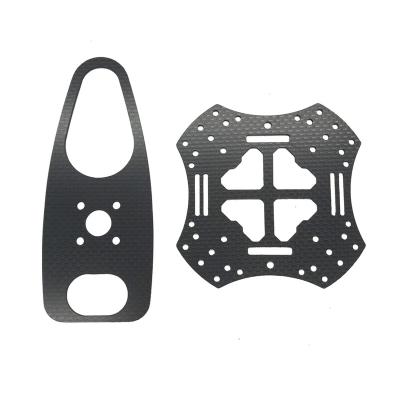 China Cheap Price Medical Customized CNC Carbon Fiber Parts CNC Cutting Carbon Fiber Drone Parts for sale