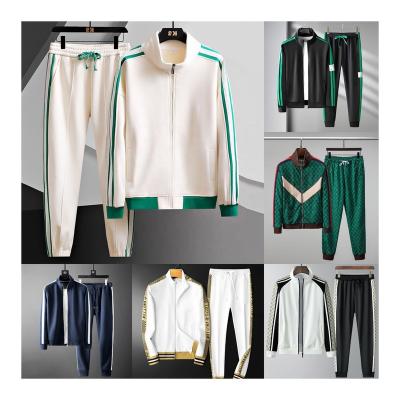 China QUICK DRY New Arrival Fall Custom Logo Two Piece Training Wear Jogger Sets Sweat Suits Long Sleeve Men Tracksuit for sale