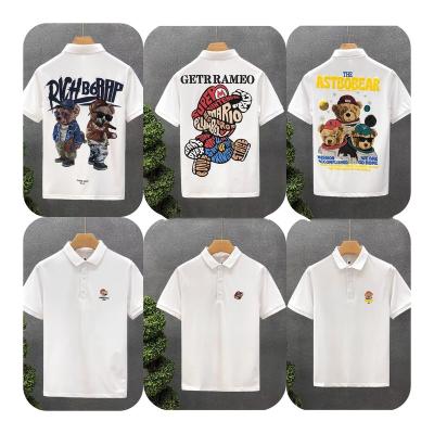 China QUICK DRY Customized embroidered printed logo in solid 100% cotton or polyester men's uniform Golf Polo shirt for sale