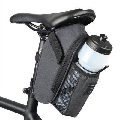 China Waterproof Durable Custom Bicycle Pouch With Water Bottle Holder Accessories Road Bike Frame Recycling Bag for sale