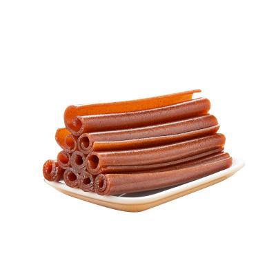 China High Nutrition Strapping Bundle Fruit Leather Sweet Chinese Snacks Hawthorn Long Roll for sale