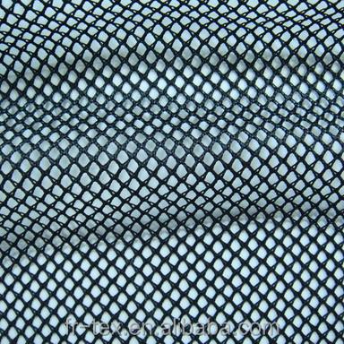 China Shrink-resistant USA market Wrapknitted polyester mesh fabric, India, malha tecido poliester for sale