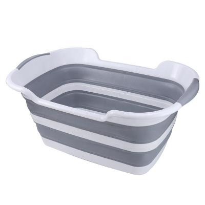 China Sustainable Fold Large Collapsible PP Wash Floding Basin for sale