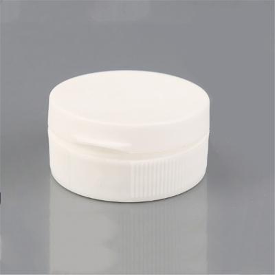 China Non Flip 38 / 400 Transparent / White Flip Plastic Top Cap For Screws for sale