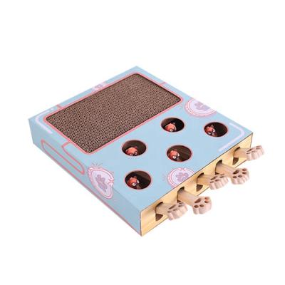 China Wholesale Viable Cat Scratcher Board Cat Mouse Toy Pets Toys Interactive for sale