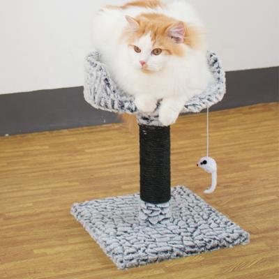 China Sustainable Cat Tree Tower Housing Cat Scratcher Tree Scratcher Tree For Cats for sale