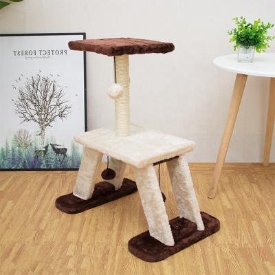 China Cat Trees Sisal Pets Toys Multifunctional Viable Cat Paw Shape Interactive for sale