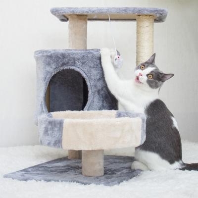 China Viable Cat Scratcher Tree Popular With Paw Cat Scratcher House Luxury Cat for sale