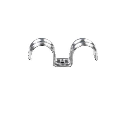 China General Industry 20mm Standard Pipe Clamp Bracket M Type Pipe Clamps for sale